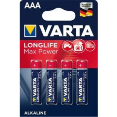 VARTA Max Power Alkáli Ceruza Elem AAA B4