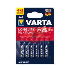 VARTA Max Power Alkáli Ceruza Elem AAA B4
