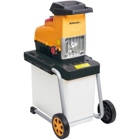 Riwall RES 3044 B elektromos ágaprító 3000W motorral, átlátszó gyűjtőedénnyel