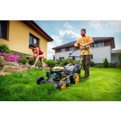   Riwall RPM 5135 SD nem önjáró benzinmotors fűníró 2 az 1-ben 51 cm