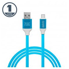 Adatkábel Micro USB Szilikon Bevonat 1m