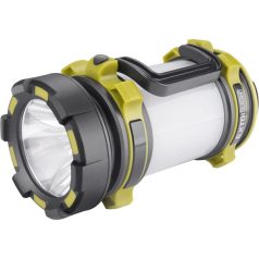   LED lámpa, tölthető; 350 Lm, cserélhető Li-ion akku, 2600 mAh, powerbank funkció