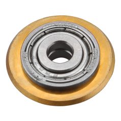   Vágókerék a csempevágókhoz, titánium-volfrám-karbid, 22×6×6 mm, csapágyas