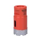Körkivágó csempére, gyémánt vágóél; 38mm × M14, sarokcsiszolóba fogható