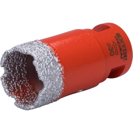 Körkivágó csempére, gyémánt vágóél; 38mm × M14, sarokcsiszolóba fogható