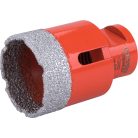 Körkivágó csempére, gyémánt vágóél; 40mm × M14, sarokcsiszolóba fogható