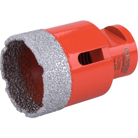 Körkivágó csempére, gyémánt vágóél; 40mm × M14, sarokcsiszolóba fogható