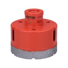   Körkivágó csempére, gyémánt vágóél; 65mm × M14, sarokcsiszolóba fogható