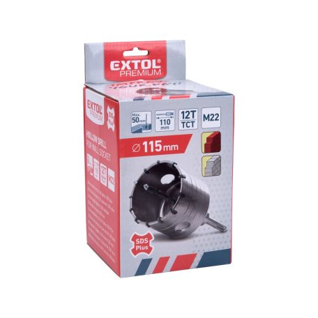 Körkivágó téglához SDS-Plus befogás 115mm