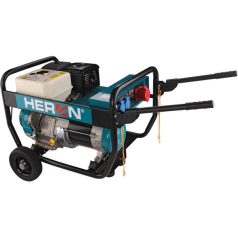   HERON benzinmotoros áramfejlesztő, 6800 VA, 400/230 V, EGI 68-3 aggregátor