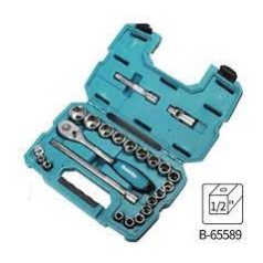 Dugókulcs készlet 23 db-os 1/2"