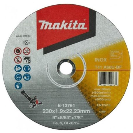 Vágókorong INOX 230x1,9 mm