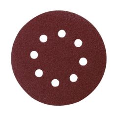Csiszolókorong tépőzáras piros 125mm K320 50db