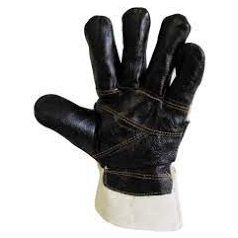 Védőkesztyü,bélelt,hütőházi,cserzett szinmarhabőr