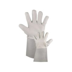   Parweld AWI kesztyű, bélelt, szürke/fehér, bárány-marhabőr