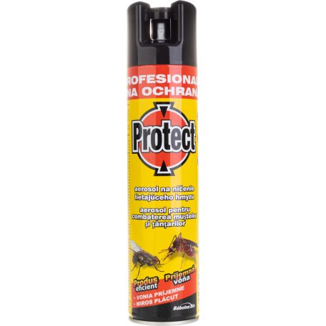 Spray PROTECT, aeroszol, repülő rovarok irtására, 400 ml