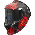 Hegesztőpajzs Strend Pro Galaxy Flame, automata sötétedésű