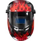 Hegesztőpajzs Strend Pro Galaxy Flame, automata sötétedésű