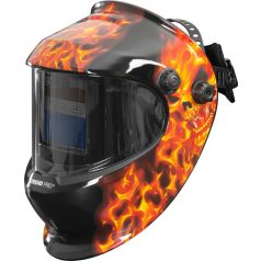   Hegesztőpajzs Strend Pro Galaxy Fire Skull, automata sötétedés