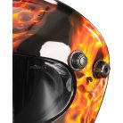 Hegesztőpajzs Strend Pro Galaxy Fire Skull, automata sötétedés