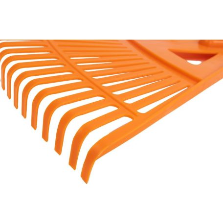 Lombseprű Strend Pro R130, 27 fogú, 58 cm, legyező, műanyag, 160 cm nyél