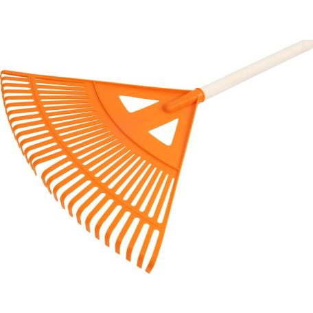 Lombseprű Strend Pro R130, 27 fogú, 58 cm, legyező, műanyag, 160 cm nyél