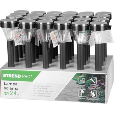 Lámpa Strend Pro Hamal, 34,5 cm, napelemes, 1x LED, AAA
