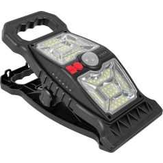   Lámpa Strend Pro, 92x LED, 600lm, napelem, mozgásérzékelő, USB-C kimenet
