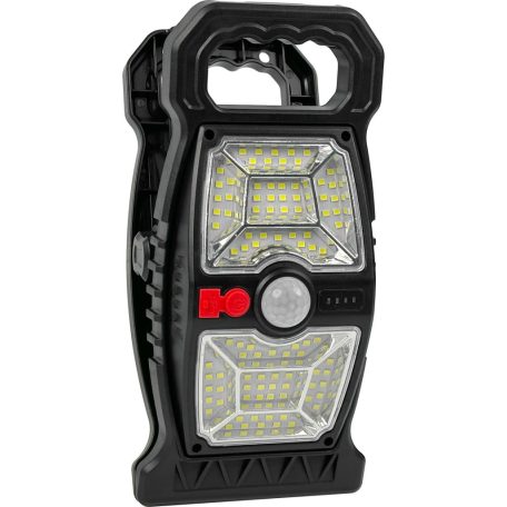 Lámpa Strend Pro, 92x LED, 600lm, napelem, mozgásérzékelő, USB-C kimenet