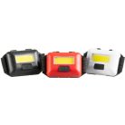 Fejlámpa Strend Pro COB LED, 3xAAA, 6x4x1,8 cm, vegyes színek