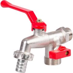 Kerti csap 3/4"-3/4"-1/2"