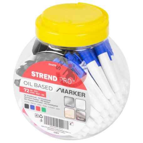 Jelölőfilc több színben (piros, zöld, kék, fekete)