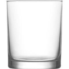   Pohár Liberty, LAV, üveg, whiskyhez, 280 ml, 74x88 mm, csomag. 6 db
