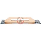 Fogazott glettvas 8x8 580x128mm