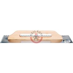 Fogazott glettvas 8x8 580x128mm