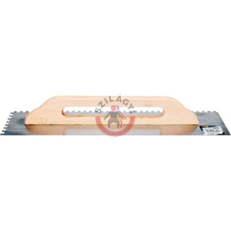 Fogazott glettvas 8x8 580x128mm