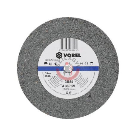 Köszörűkorong 150x12,7x16 mm P36