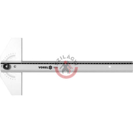 Állítható derékszög alumínium 400 mm