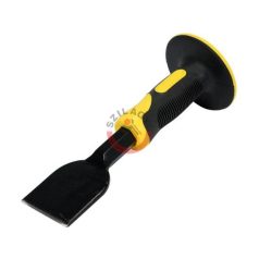 Kőműves véső gumírozott nyéllel 215 X 18 X 50mm