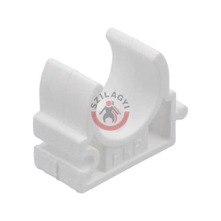 Műanyag csőbilincs készlet, 20 mm-es csőhöz, 4 db/cs.
