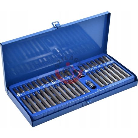 Csavarbehajtó készlet TORX 40 részes
