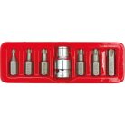 Csavarbehajtó készlet (TORX) 7 részes