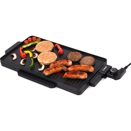 LUND asztali grill, 47x27cm - 2000W