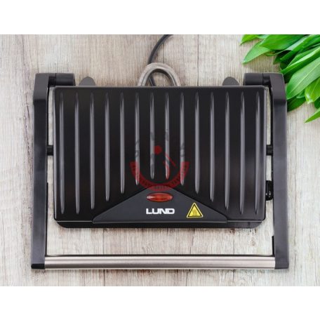 LUND kontaktgrill 750W, 23x14,5 cm