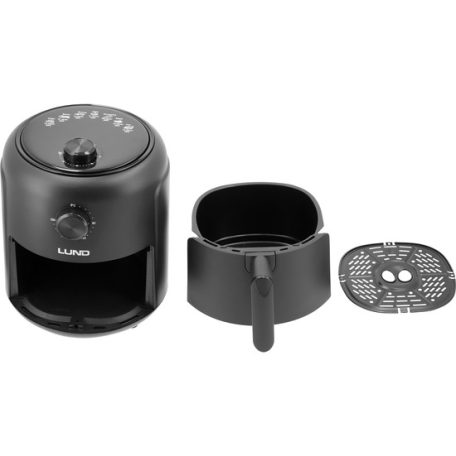 LUND airfryer olaj nélküli, forró levegős fritőz 2,6 l 1000W