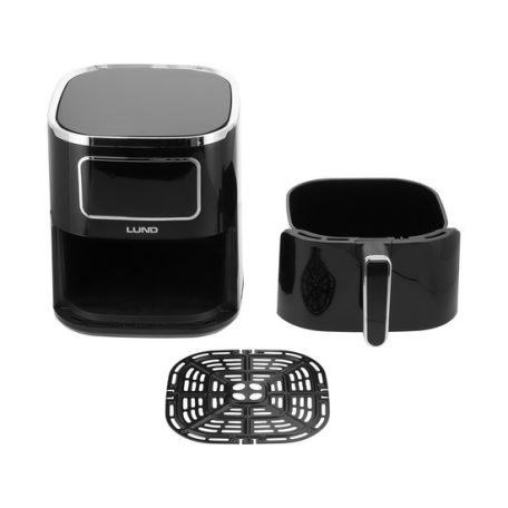 LUND airfryer olaj nélküli, forró levegős fritőz 5 l 1450W