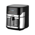 LUND airfryer olaj nélküli, forró levegős fritőz 6,5 l 1600W