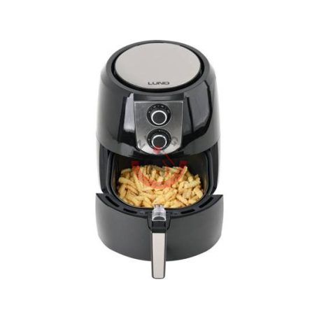 LUND Airfryer olaj nélküli, forró levegős fritőz 5,2 l 1800W