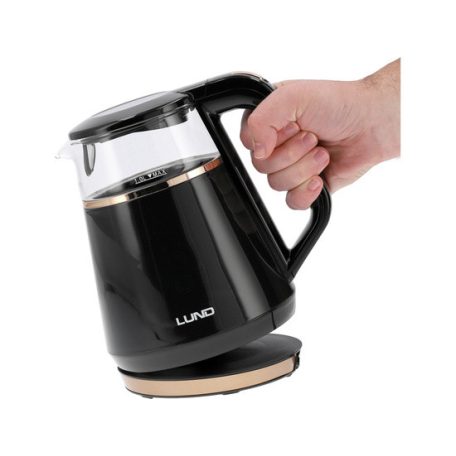 LUND elektromos vízforraló 1 liter  fekete