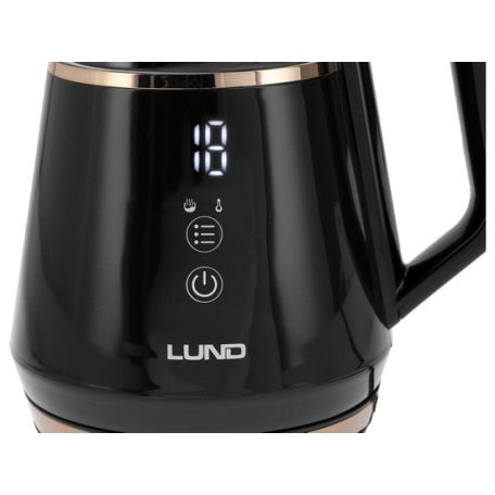 LUND elektromos vízforraló 1 liter  fekete